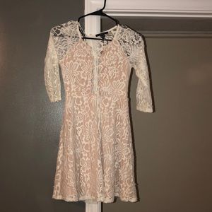 Laced corset dress